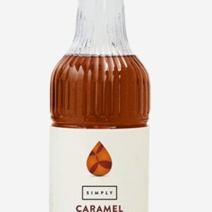 Caramel flavour coffee syrup