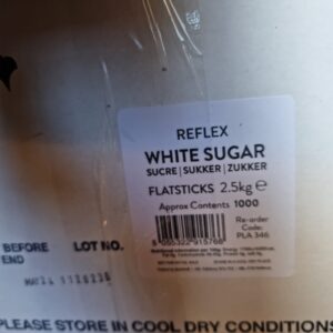Reflex white sugar sticks